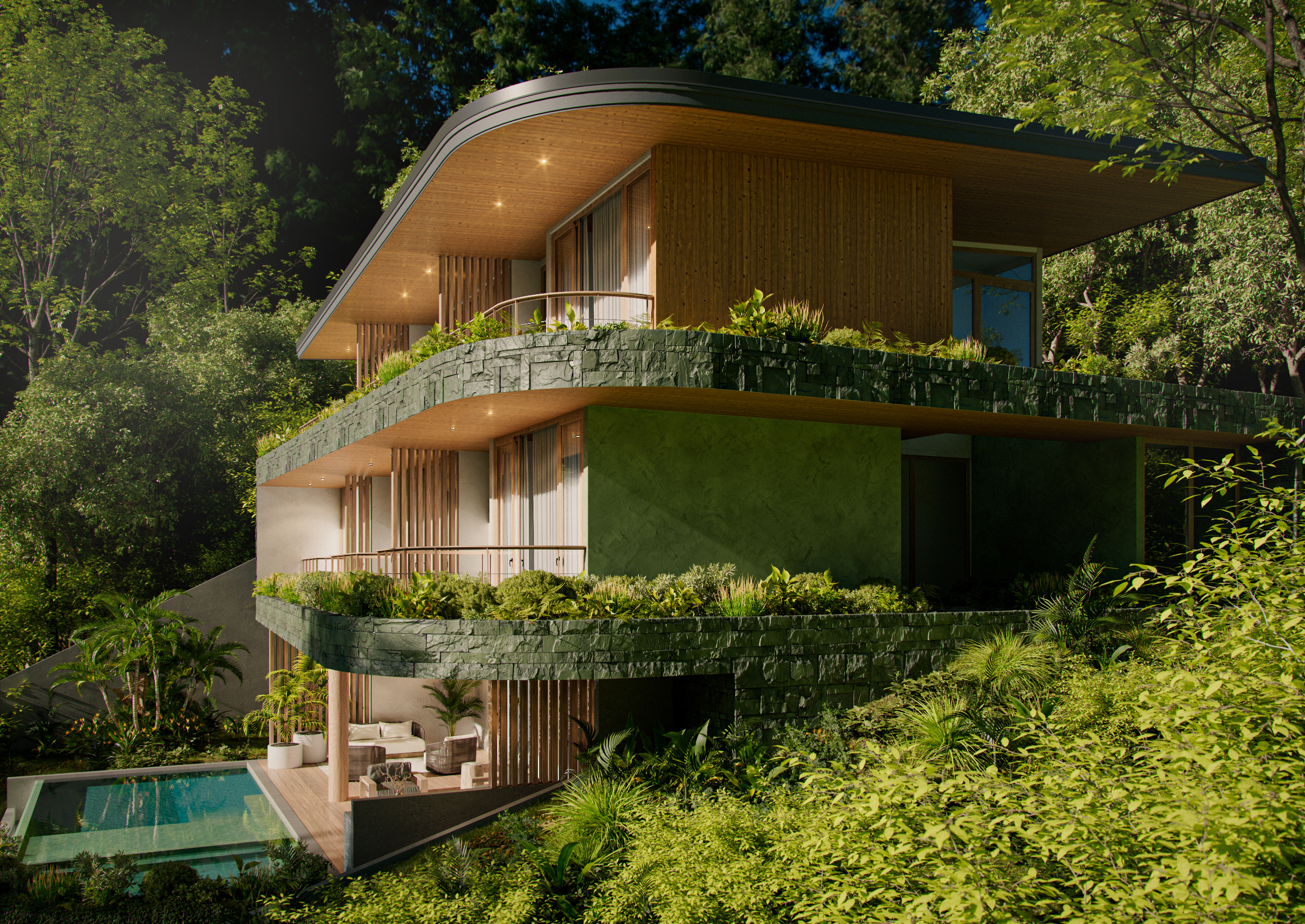 Hidden in the Mountain House_02